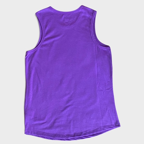 Boho Hippie Skeleton Camo Purple Tank Sz XS/S - Picture 4 of 8